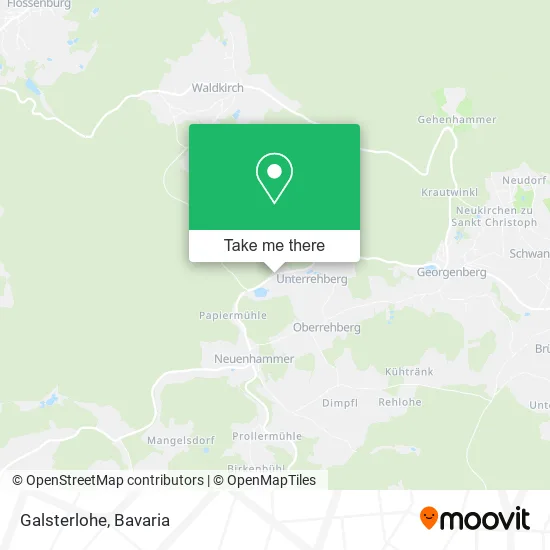 Карта Galsterlohe