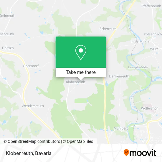 Карта Klobenreuth
