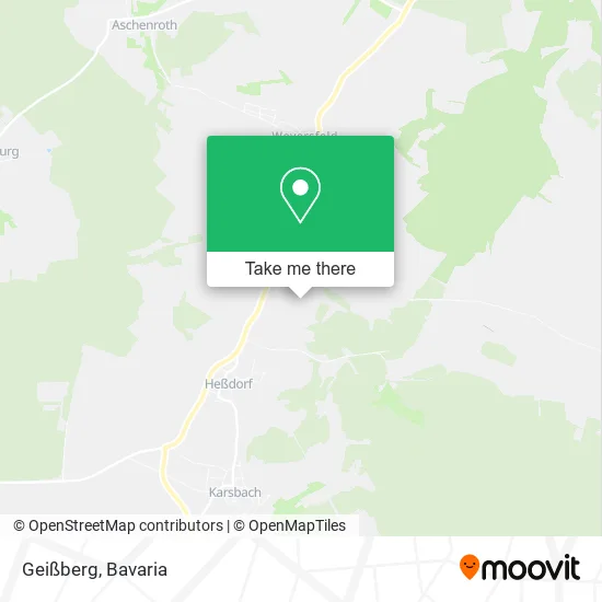 Карта Geißberg