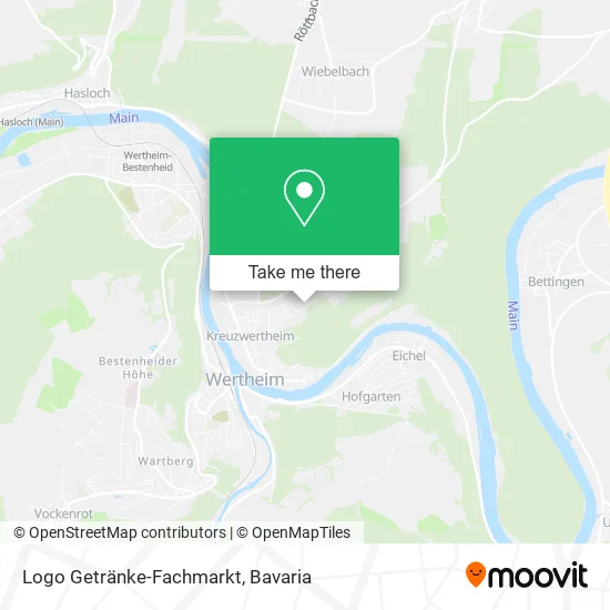 Карта Logo Getränke-Fachmarkt