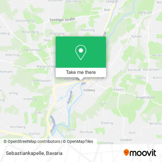 Sebastiankapelle map