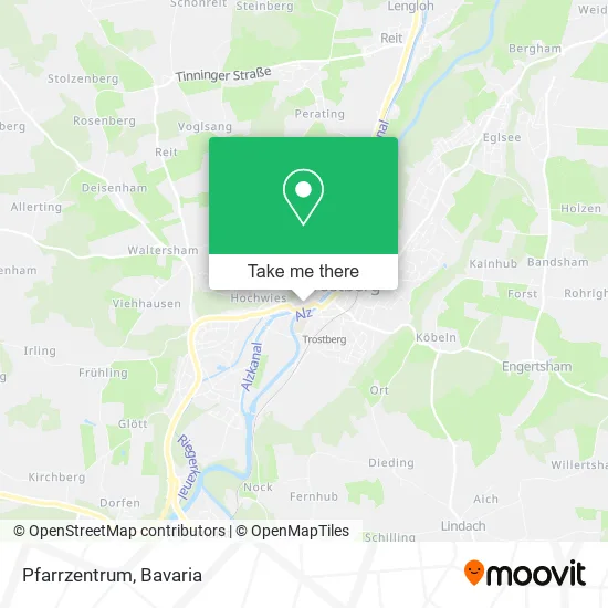 Карта Pfarrzentrum