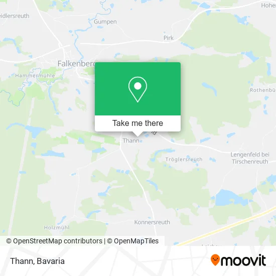 Карта Thann