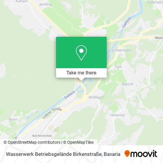 Wasserwerk Betriebsgelände Birkenstraße map