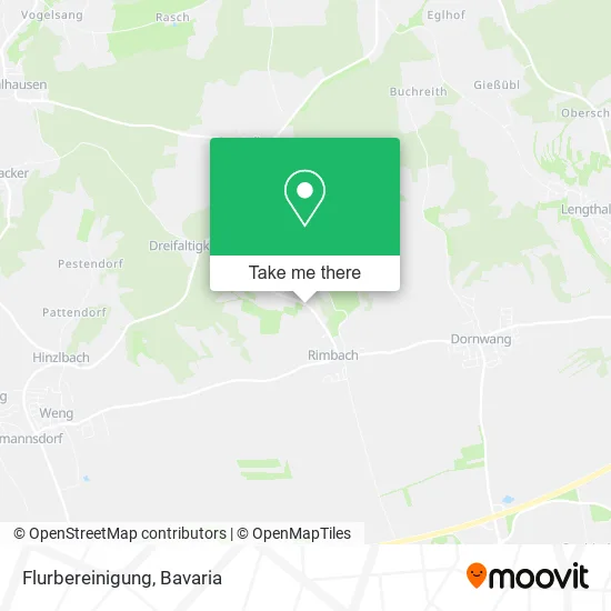 Карта Flurbereinigung