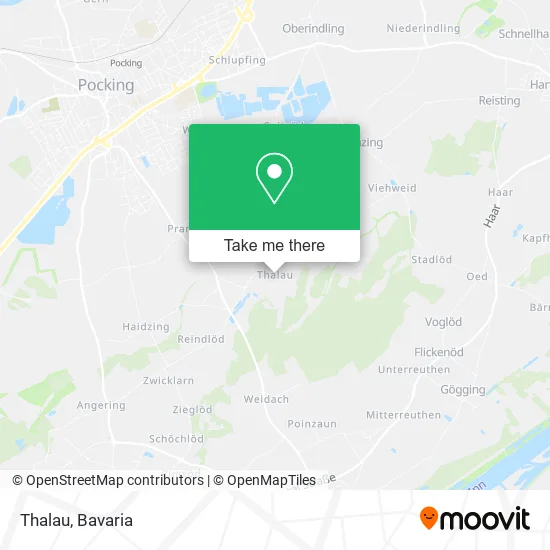 Карта Thalau
