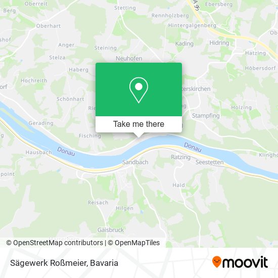 Sägewerk Roßmeier map