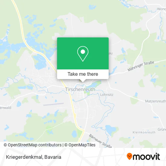 Карта Kriegerdenkmal