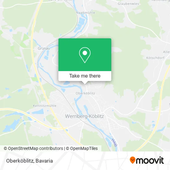 Карта Oberköblitz