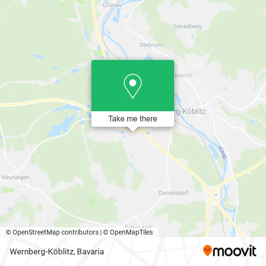 Карта Wernberg-Köblitz
