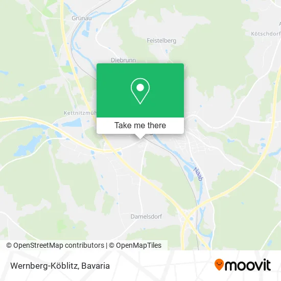 Карта Wernberg-Köblitz