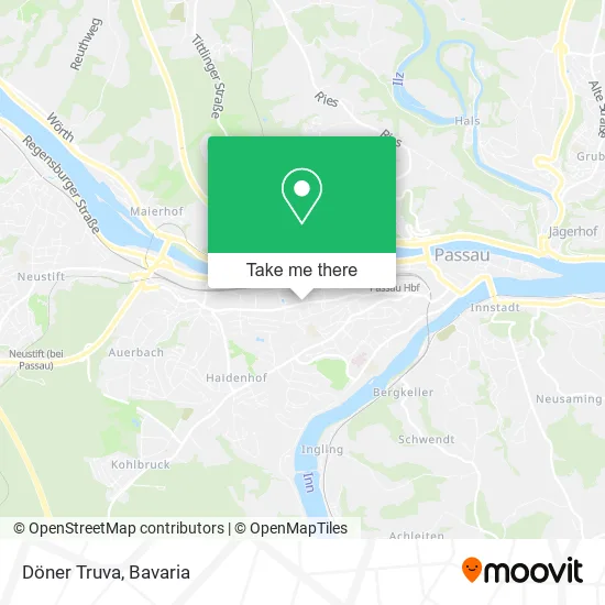 Карта Döner Truva