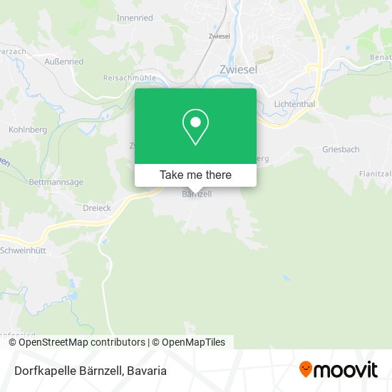 Dorfkapelle Bärnzell map