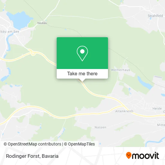 Карта Rodinger Forst