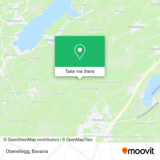 Карта Oberellegg