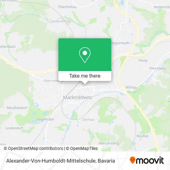 Карта Alexander-Von-Humboldt-Mittelschule