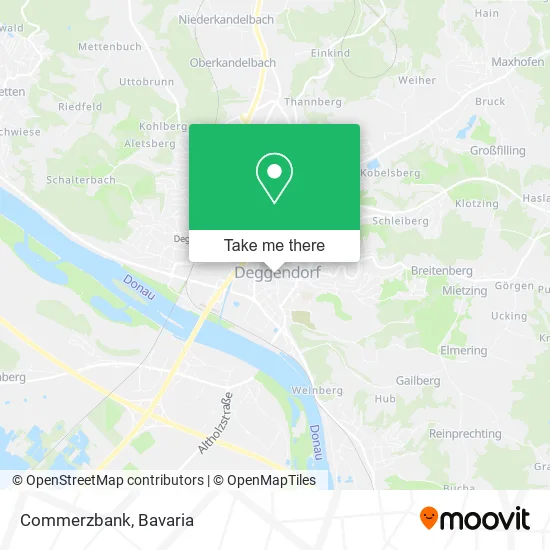 Карта Commerzbank