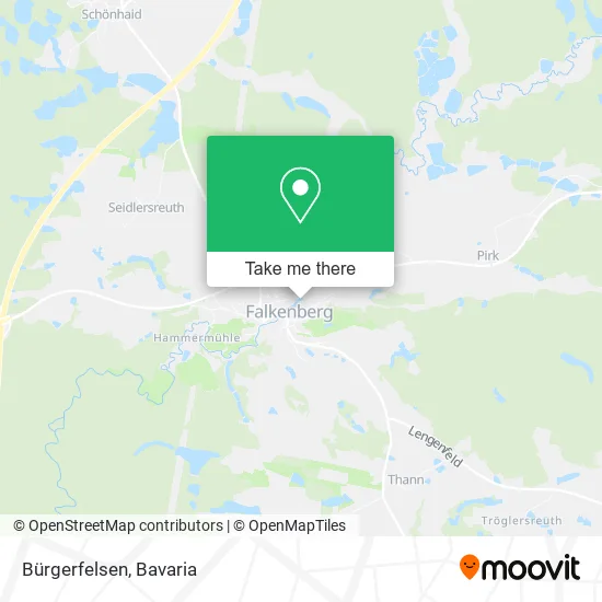 Карта Bürgerfelsen