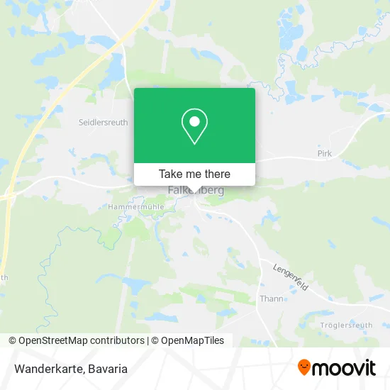 Карта Wanderkarte
