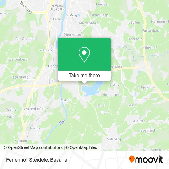 Карта Ferienhof Steidele