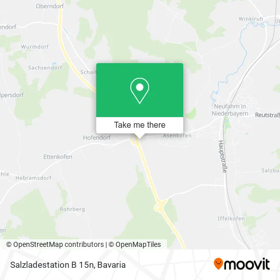 Карта Salzladestation B 15n