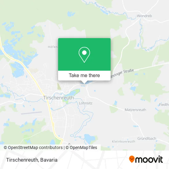 Карта Tirschenreuth