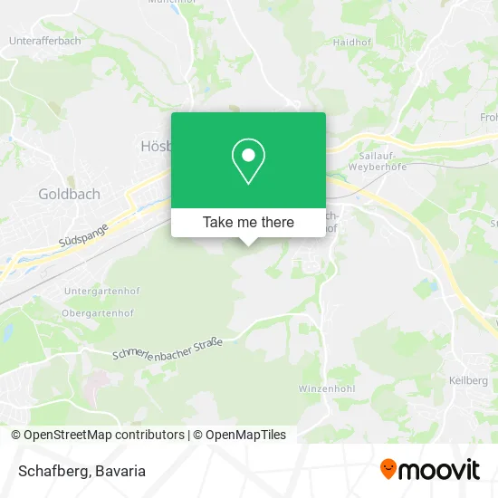 Карта Schafberg