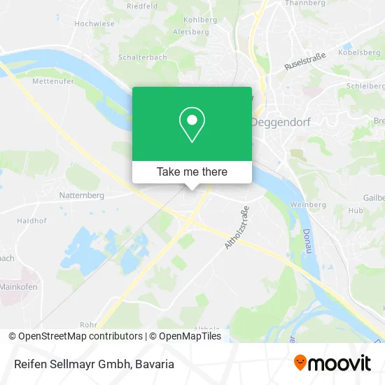 Карта Reifen Sellmayr Gmbh