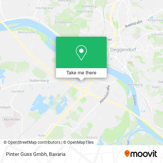 Карта Pinter Guss Gmbh