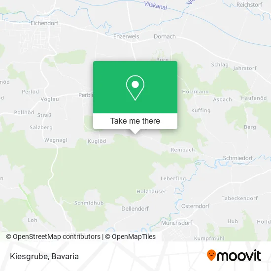 Карта Kiesgrube