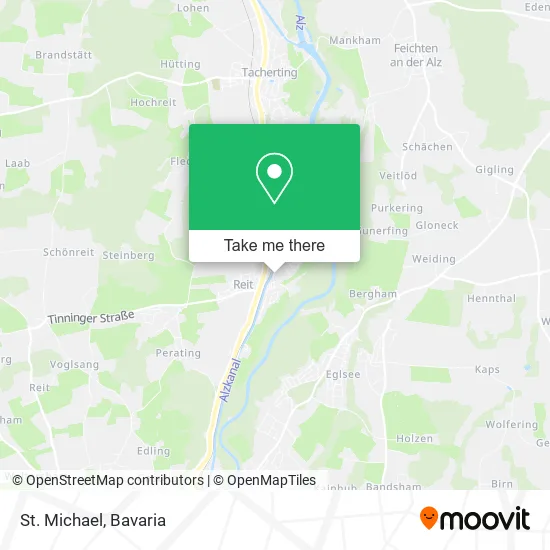 Карта St. Michael