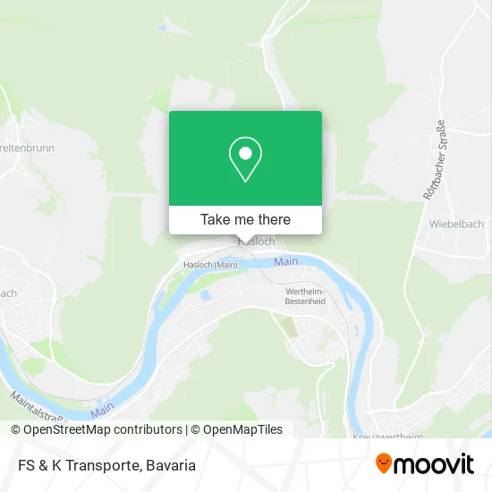 Карта FS & K Transporte