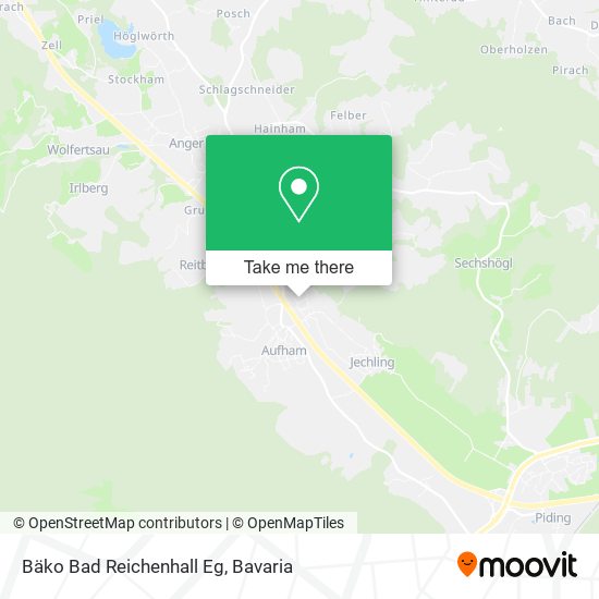 Карта Bäko Bad Reichenhall Eg