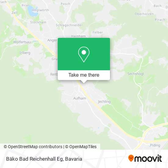 Карта Bäko Bad Reichenhall Eg