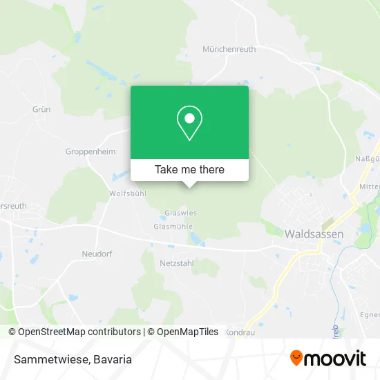 Карта Sammetwiese