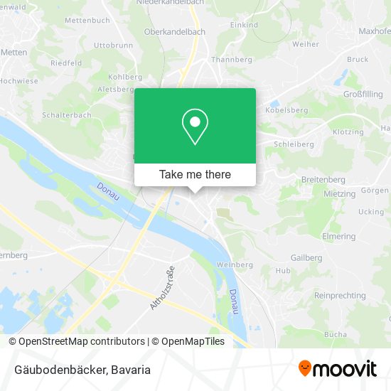 Gäubodenbäcker map
