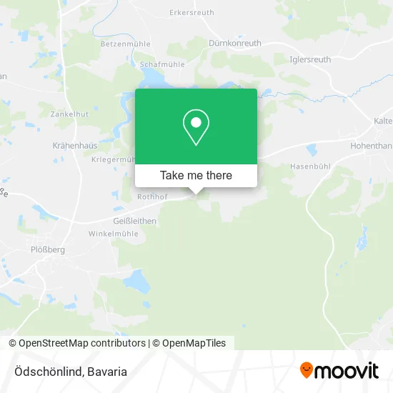 Карта Ödschönlind