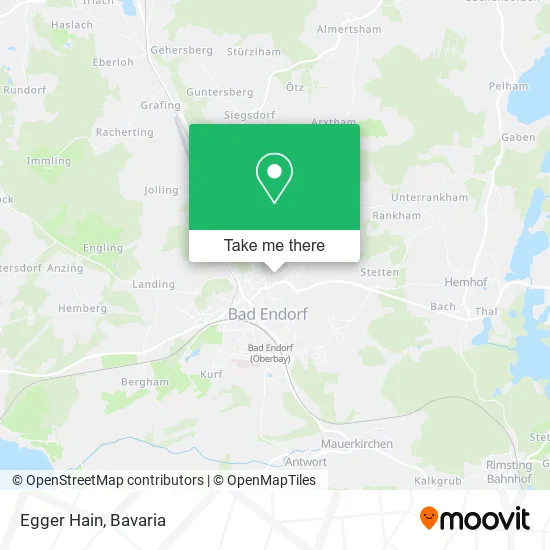 Карта Egger Hain