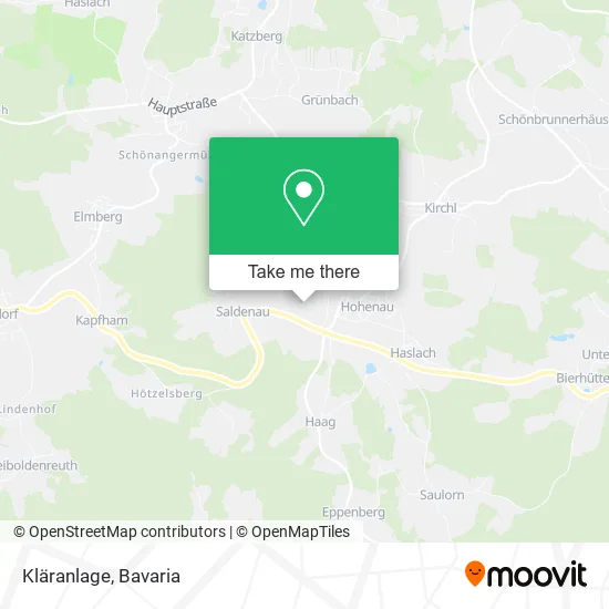 Карта Kläranlage