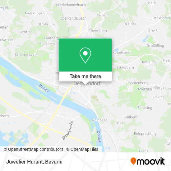 Карта Juwelier Harant