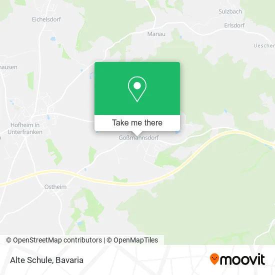 Карта Alte Schule