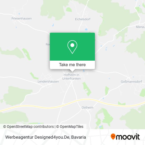 Werbeagentur Designed4you.De map
