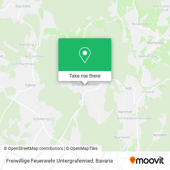 Freiwillige Feuerwehr Untergrafenried map