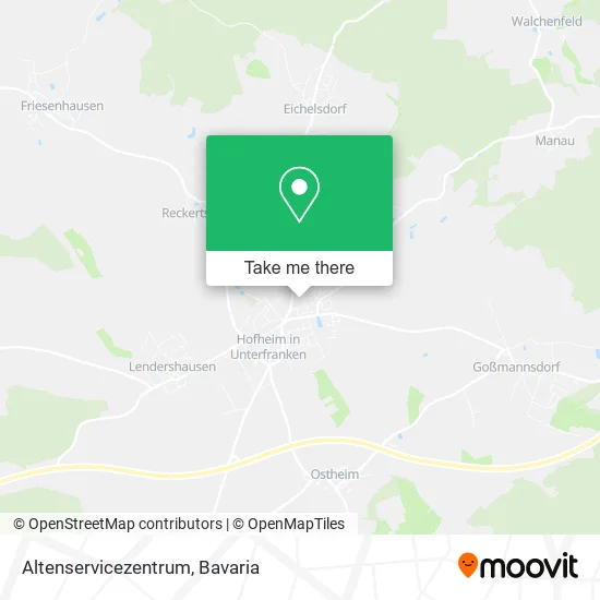 Карта Altenservicezentrum