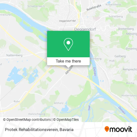 Карта Protek Rehabilitationsverein