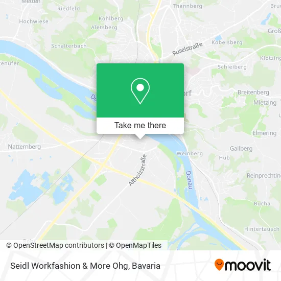 Карта Seidl Workfashion & More Ohg