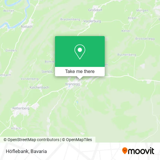 Карта Höflebank