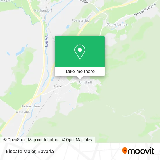 Карта Eiscafe Maier