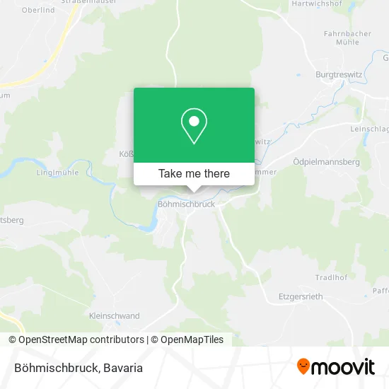 Карта Böhmischbruck