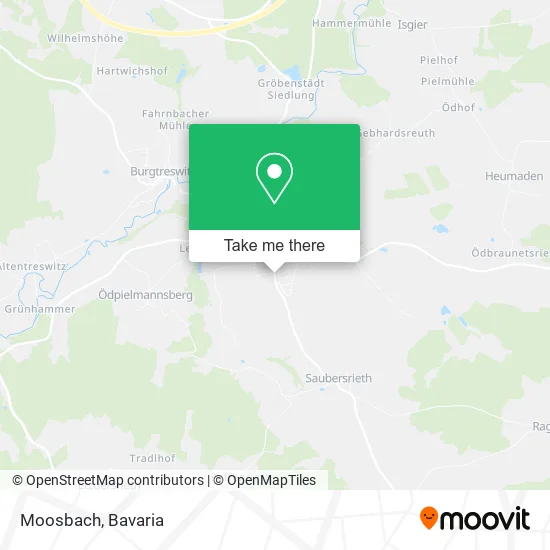 Карта Moosbach